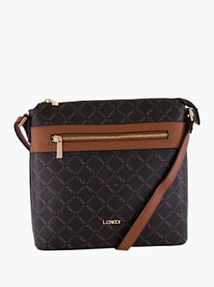 L. CREDI Tasche Braun