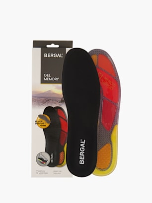 Bergal Soletta per scarpe Nero
