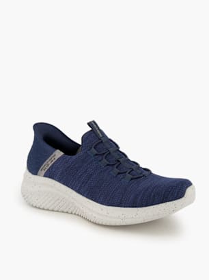 Skechers Baskets Bleu foncé