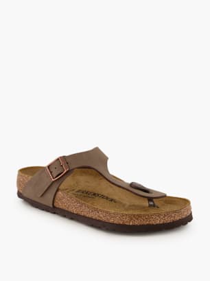 Birkenstock Ciabatta con plantare profondo Marrone