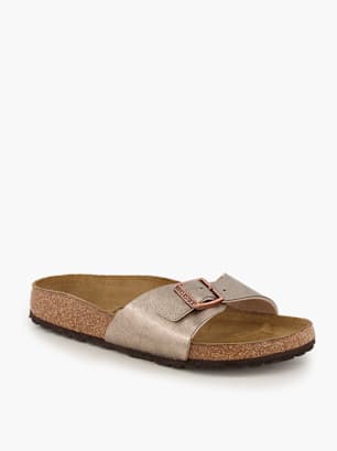 Birkenstock Tieffussbett-Pantolette Beige