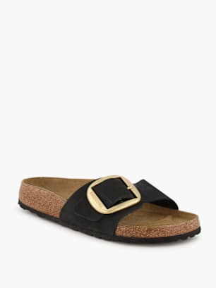 Birkenstock Tieffussbett-Pantolette Schwarz