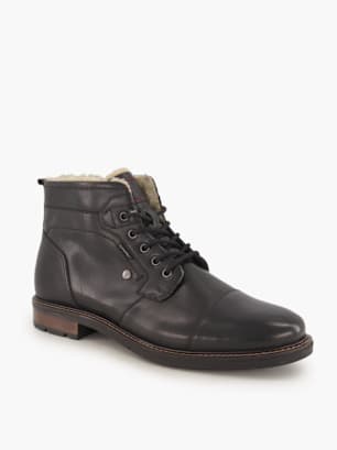 Varese Schnür-Stiefelette Schwarz