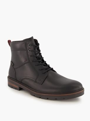 Pius Gabor Schnür-Stiefelette Schwarz