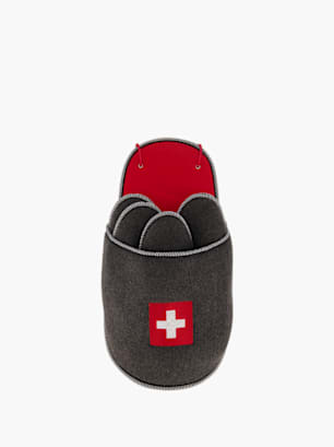 Wellness Pantoffel Grau
