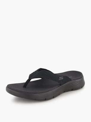 Skechers Pantoletten-Zehentrenner Schwarz