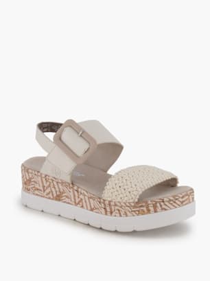 Rieker Sandale Beige