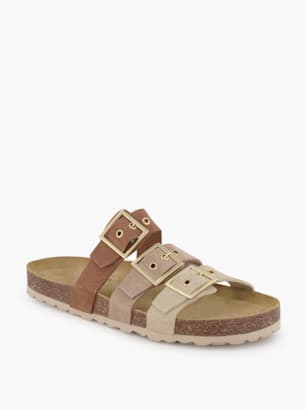Wellness Scarpa da casa aperta Beige