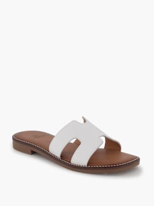 Varese Mules Blanc