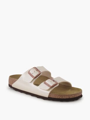 Birkenstock Tieffussbett-Pantolette Weiss