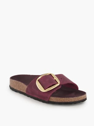 Birkenstock Tieffussbett-Pantolette Rot