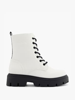 Bench Schnür-Stiefelette Offwhite