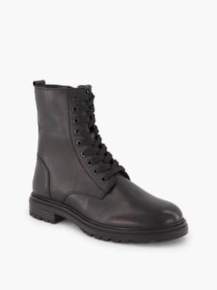Varese Bottes à lacets Noir