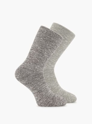 Cosy Nature Socken Grau