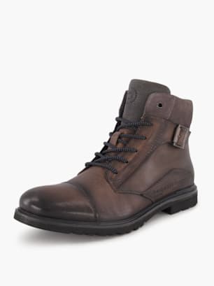 Bugatti Schnür-Stiefelette Grau