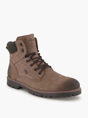 Rieker Schnür-Stiefelette Beige