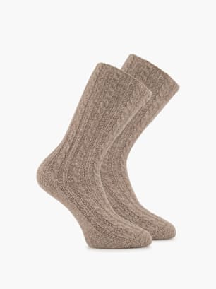 Cosy Nature Strümpfe Taupe
