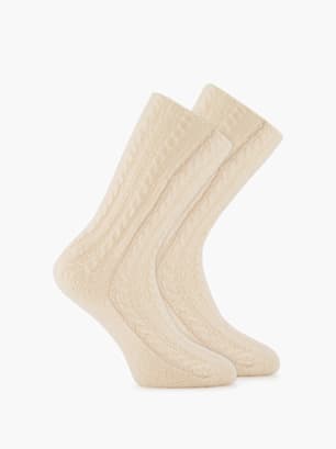 Cosy Nature Strümpfe Offwhite