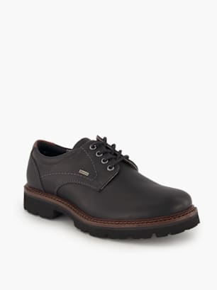 Sioux Halbschuh Schwarz