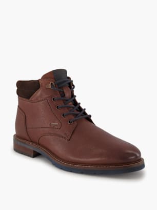 Sioux Schnür-Stiefelette Cognac
