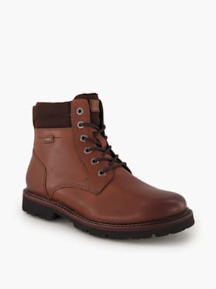 Sioux Stivale allacciato Marrone