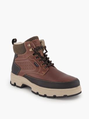 Varese Schnür-Stiefelette Cognac