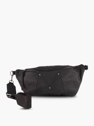 PIECES Tasche Schwarz