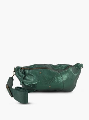 PIECES Tasche Grün