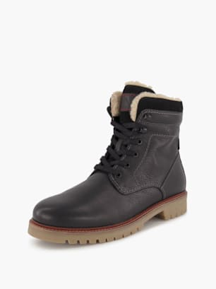 Varese Schnür-Stiefelette Schwarz