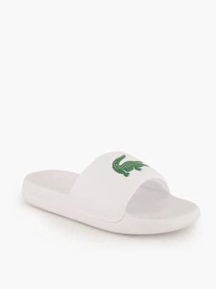 Lacoste Claquettes Blanc