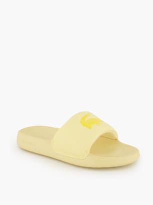 Lacoste Badeschuh & Slider Gelb