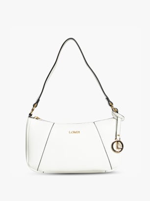 L. CREDI Tasche Weiss