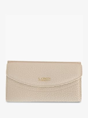 L. CREDI Portemonnaie Creme