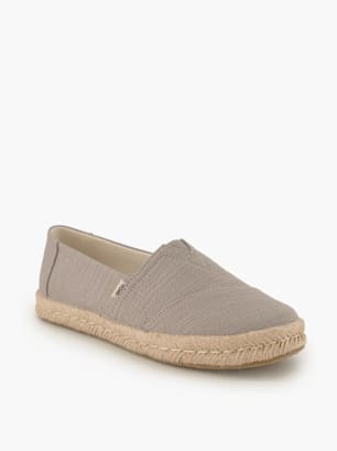 TOMS Espadrille Grau