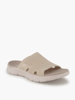Skechers Ciabatte da piscina Crema