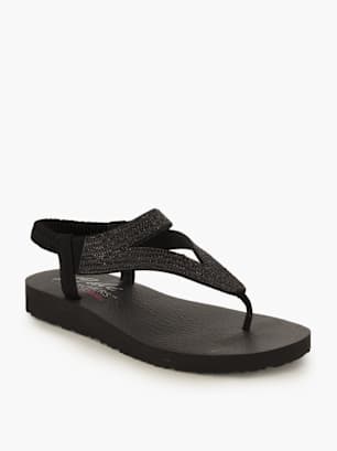 Skechers Badeschuh Schwarz