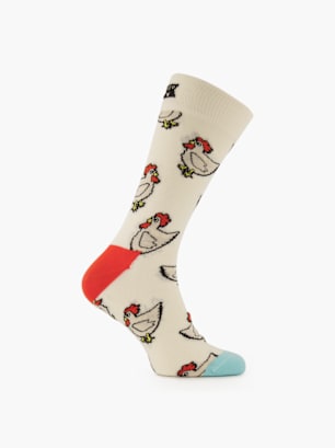 Happy Socks Chaussettes Blanc