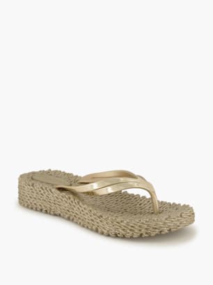 Ilse Jacobsen Ciabatta bassa Oro