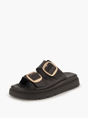Tamaris Flache Pantolette Schwarz