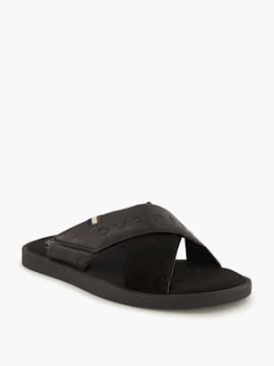 Bugatti Pantolette Schwarz