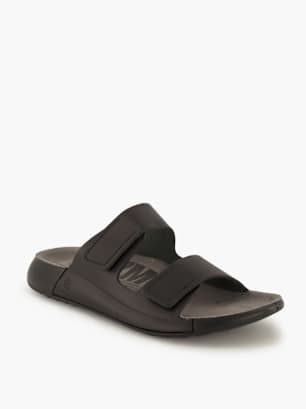 ECCO Flache Pantolette Schwarz