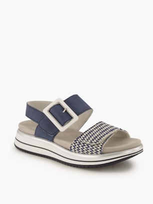 remonte Sandale Blau
