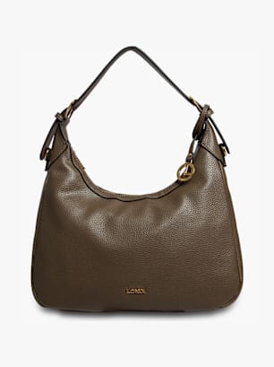 L. CREDI Handtasche Taupe