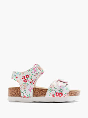 Cupcake Couture Sandal med tå-split weiß