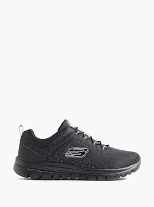 Skechers Pantofi slip-on negru