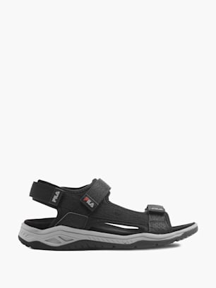 FILA Trekingové sandále čierna