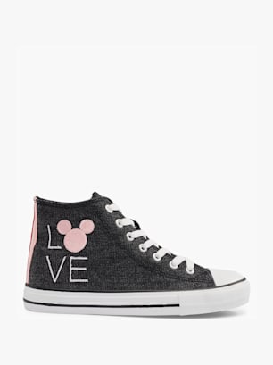 Mickey Mouse Pantofi mid cut negru