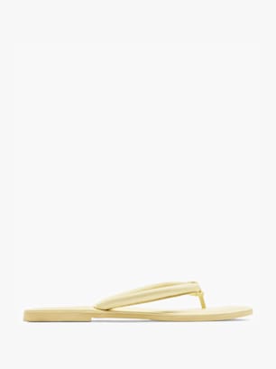 Vero Moda Sandal med tå-split gelb