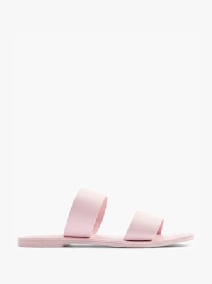 Vero Moda Slip in sandal lyserød