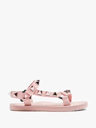 Graceland Trekingové sandály světle růžová